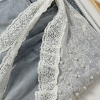 Jacquard Mesh Lace Headscarf