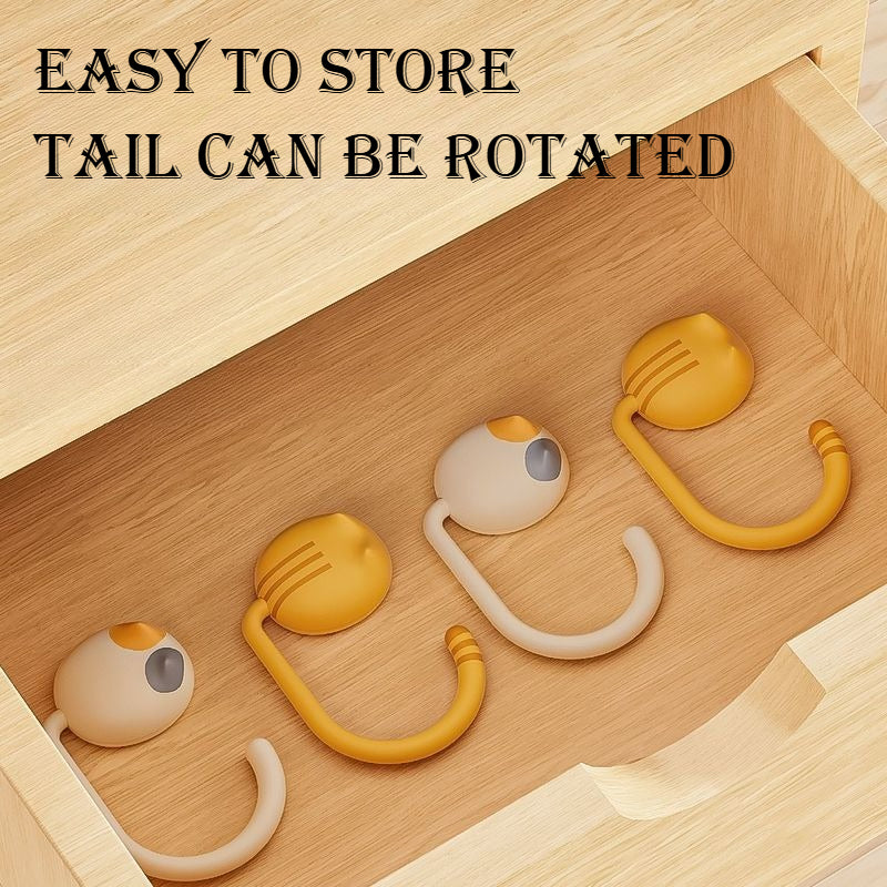 Cute Cat Desk Bag Hook
