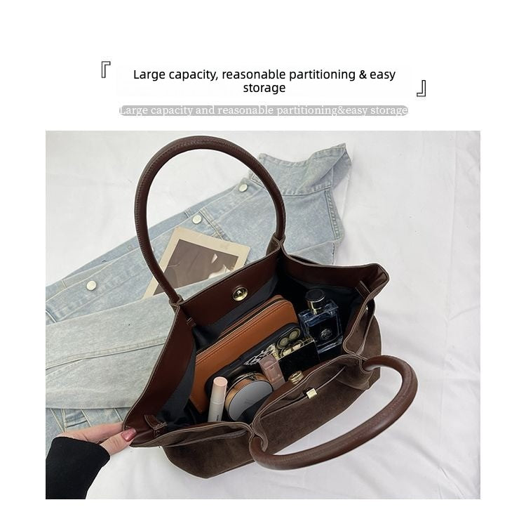 Soft Touch Winged Tote