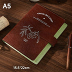Retro Leather A5 Business Notebook - Modomu
