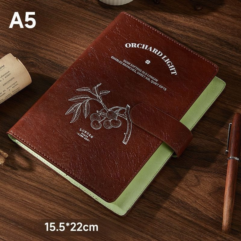 Retro Leather A5 Business Notebook - Modomu