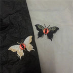 Embroidered Eye Butterfly Clip