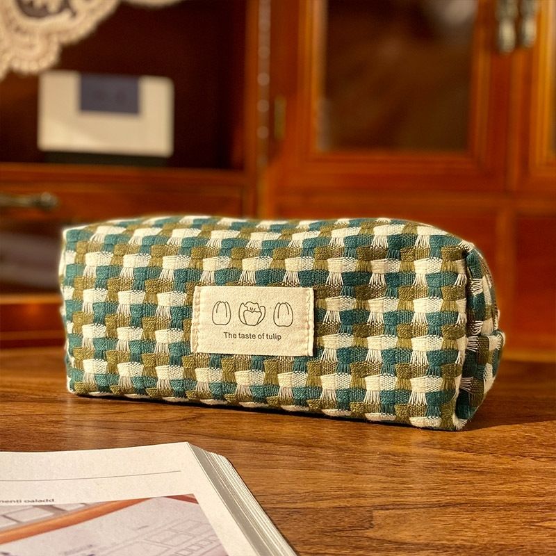 Rainbow Woven Pencil Case Organizer - Modomu