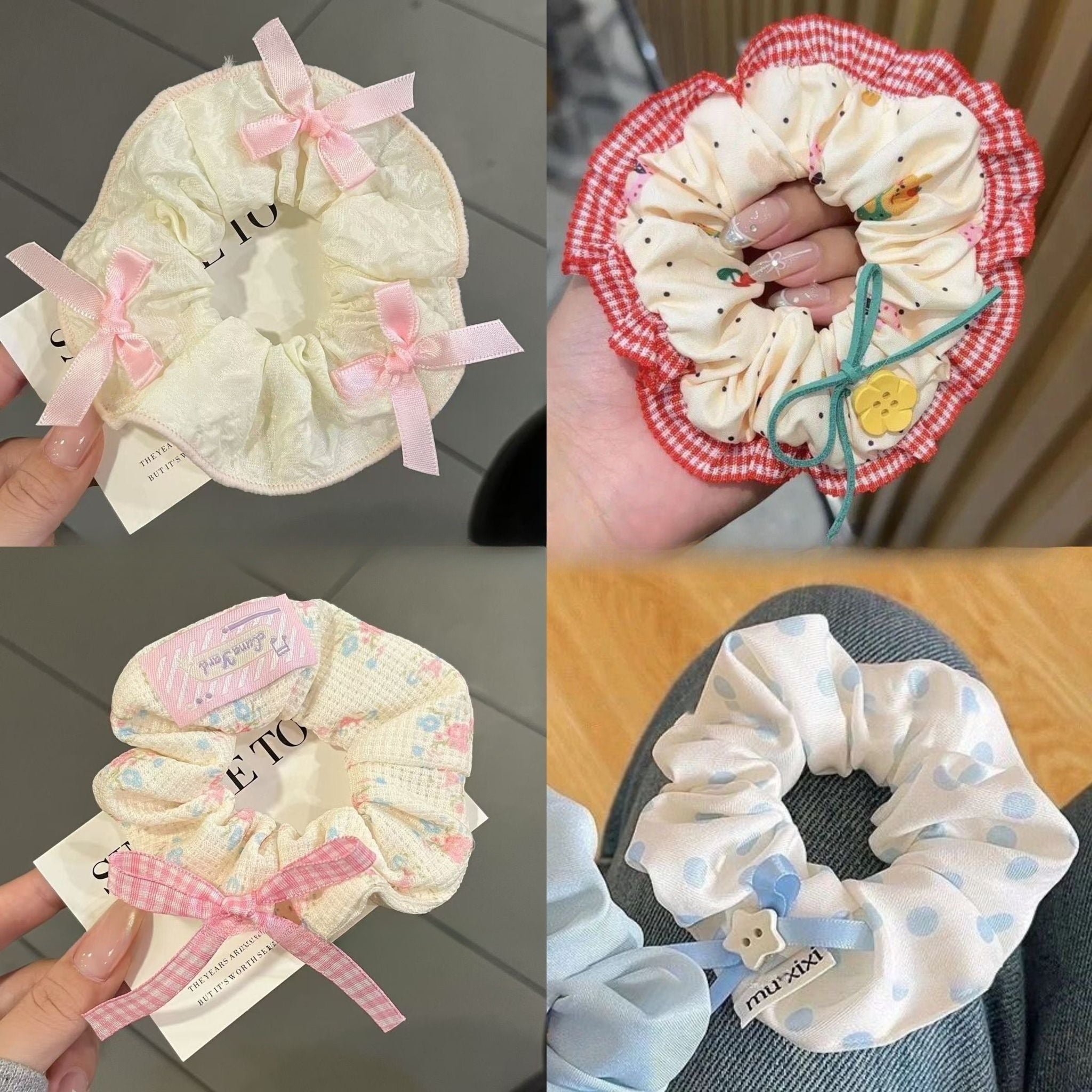 Korean Bow Ponytail Hair Rope - Modomu