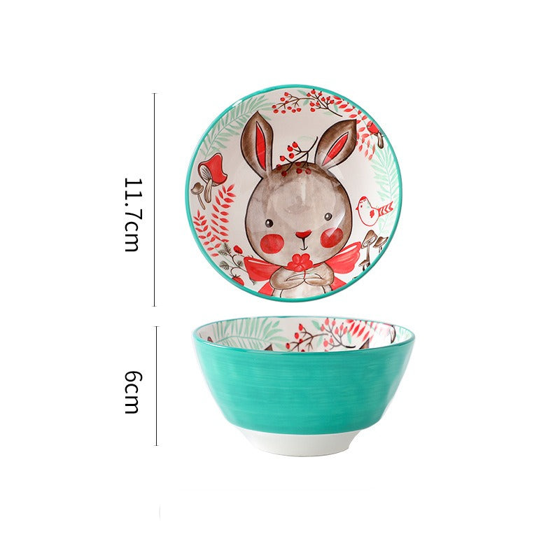 Cartoon Ceramic Children's Bowl - Modomu