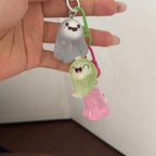 Glowing Ghost Keyring Charm