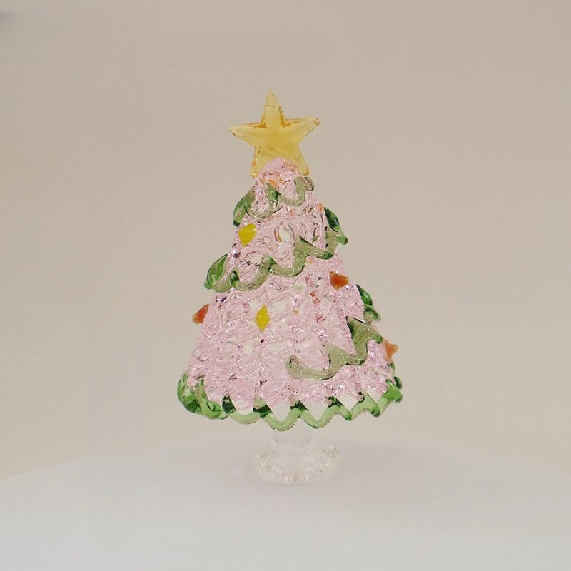 Glazed Glass Christmas Tree Decor - Modomu