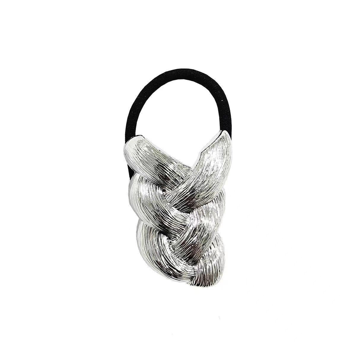 Twist Metal Hair Tie Accessory