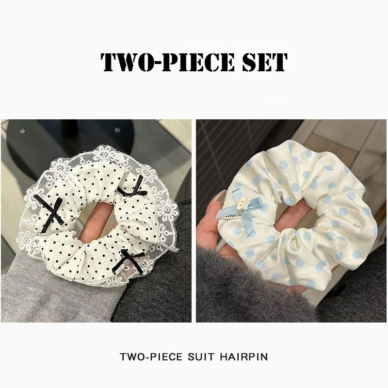 Korean Bow Scrunchie Set - Modomu