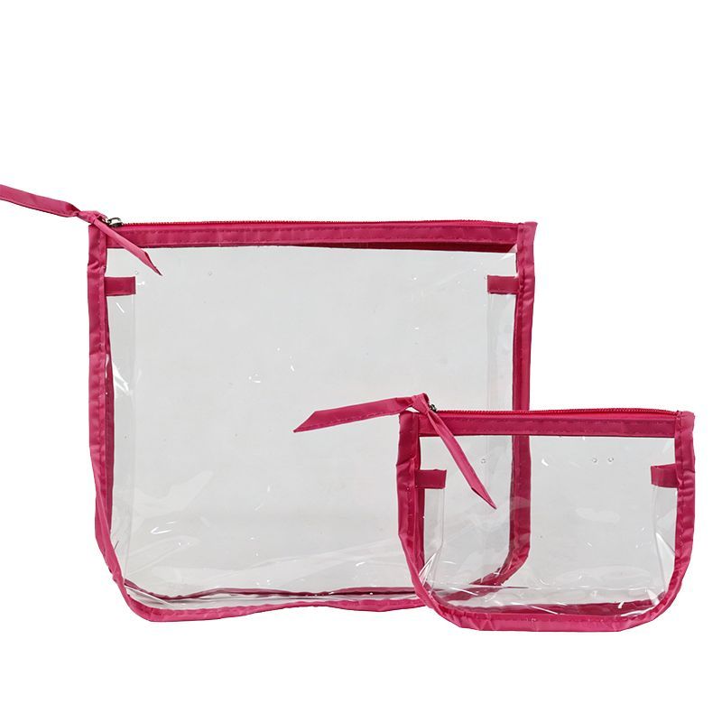 Clear Zip Pouch Duo