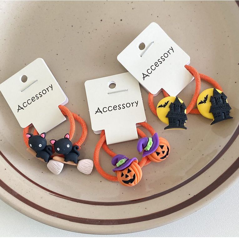 Halloween Charm Hair Ties