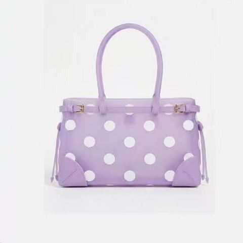 Polka Dot Jelly Tote Bag