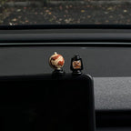 Cartoon Globe Car Ornament