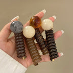 Spiral Coil Hair Ties