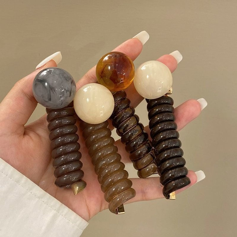 Spiral Coil Hair Ties