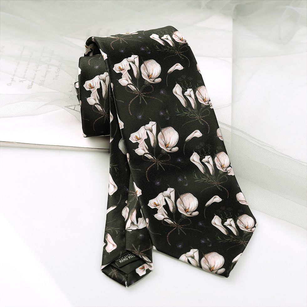 Handmade Retro Jacquard Tie - Modomu