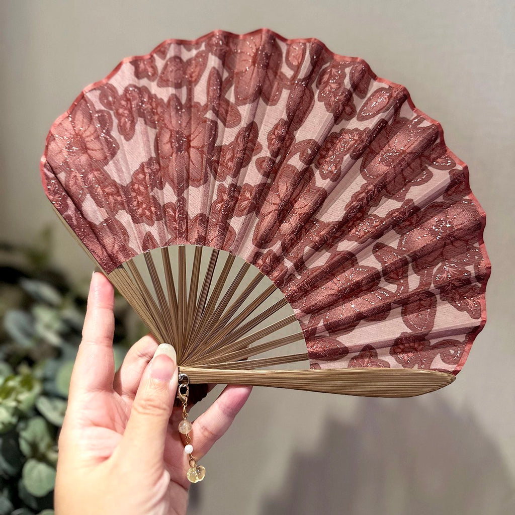 Translucent Folding Hand Fan