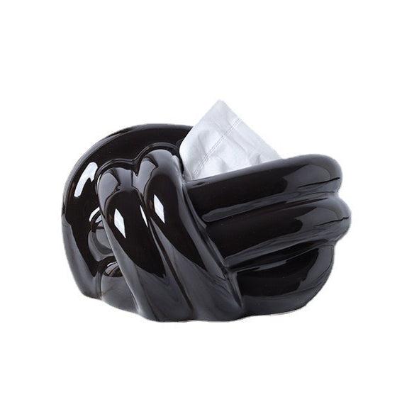 Knot Ceramic Tissue Box Holder - Modomu