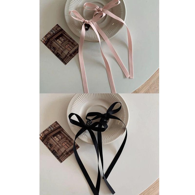 Ribbon Bow Claw Clips