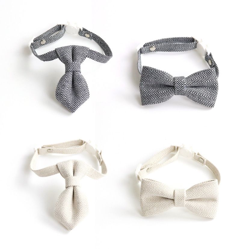 Handmade Pet Bow Collar