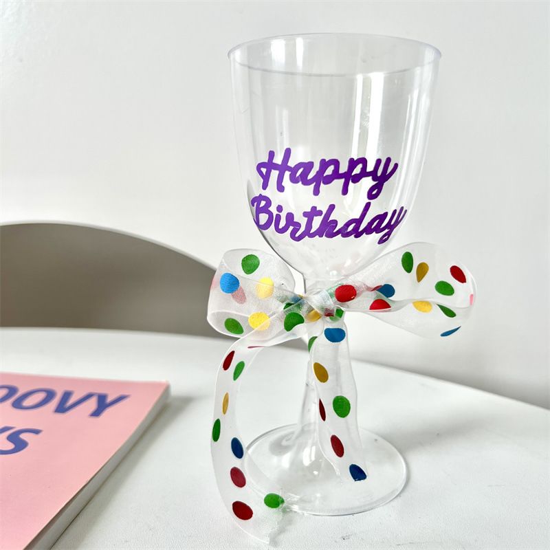 Polka Dot Party Wine Goblet - Modomu