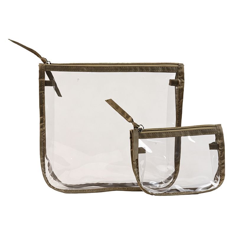 Clear Zip Pouch Duo