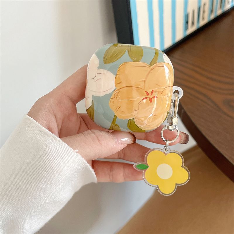 Floral Samsung Earbuds Protective Case