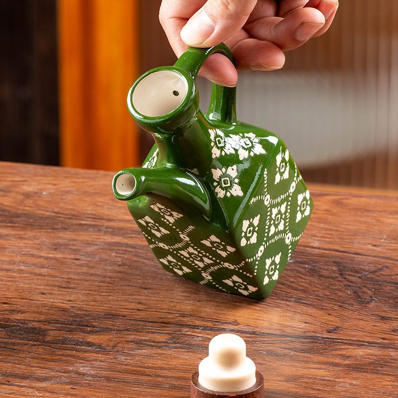 Tile Pattern Oil Cruet