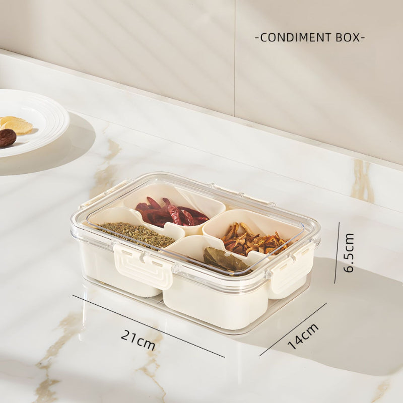 Airtight Kitchen Seasoning Storage Box - Modomu