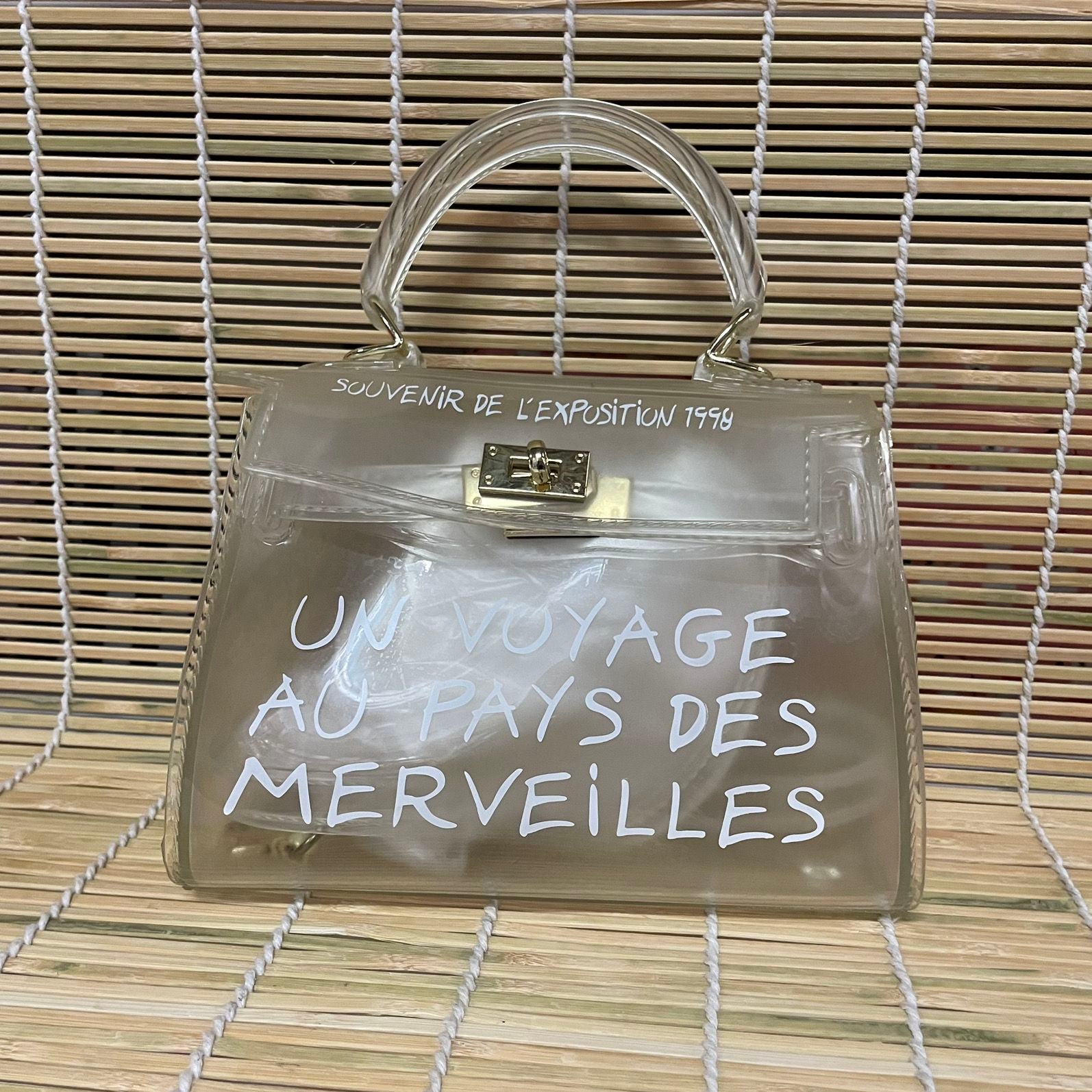 Transparent Jelly Crossbody Bag
