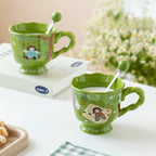 Ceramic Mug With Swing Girl - Modomu