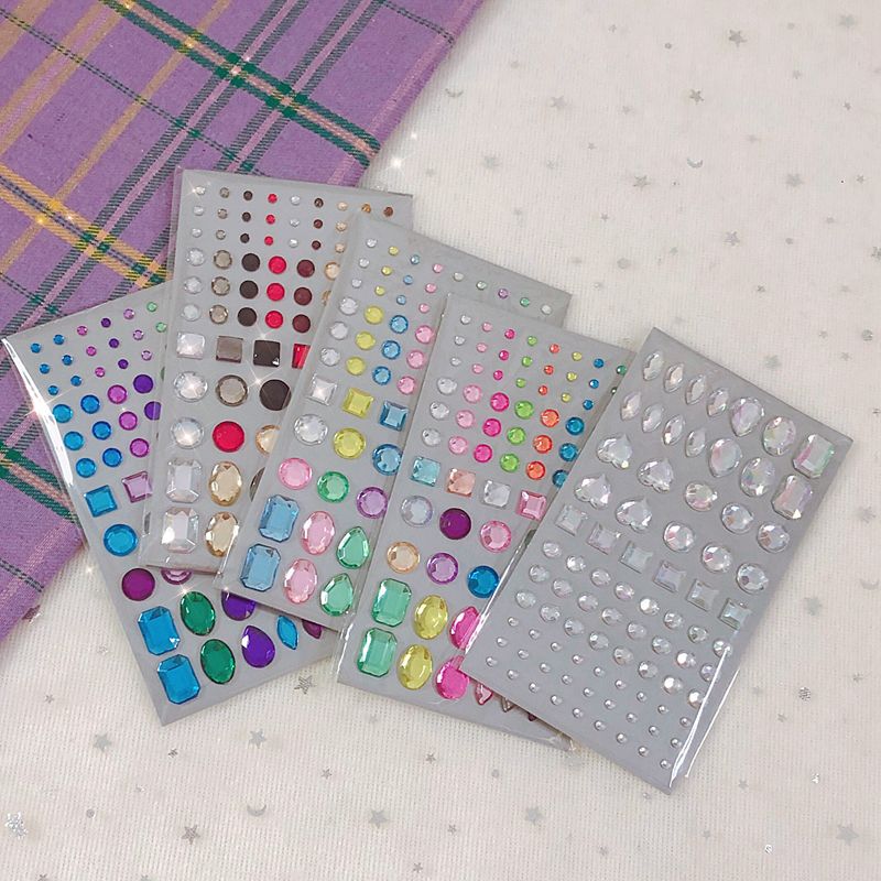 Gem Sticker Sheet Pack