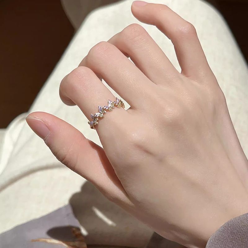 Floral Butterfly Statement Ring - Modomu