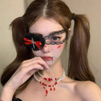 Cross Charm Eye Mask