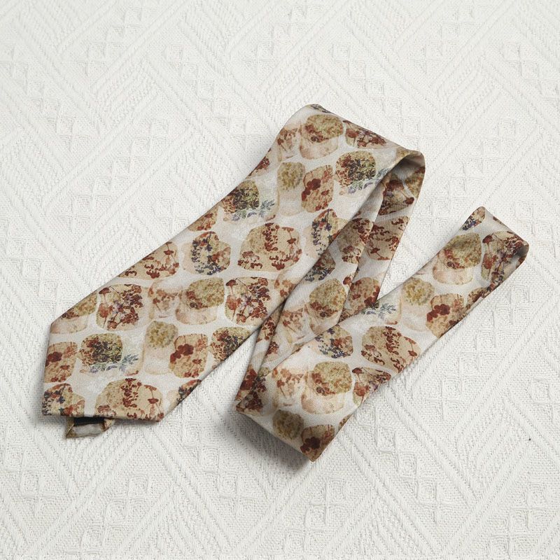 Retro Silk Look Mens Tie - Modomu