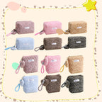 Leopard Plush Cosmetic Bag Organizer - Modomu