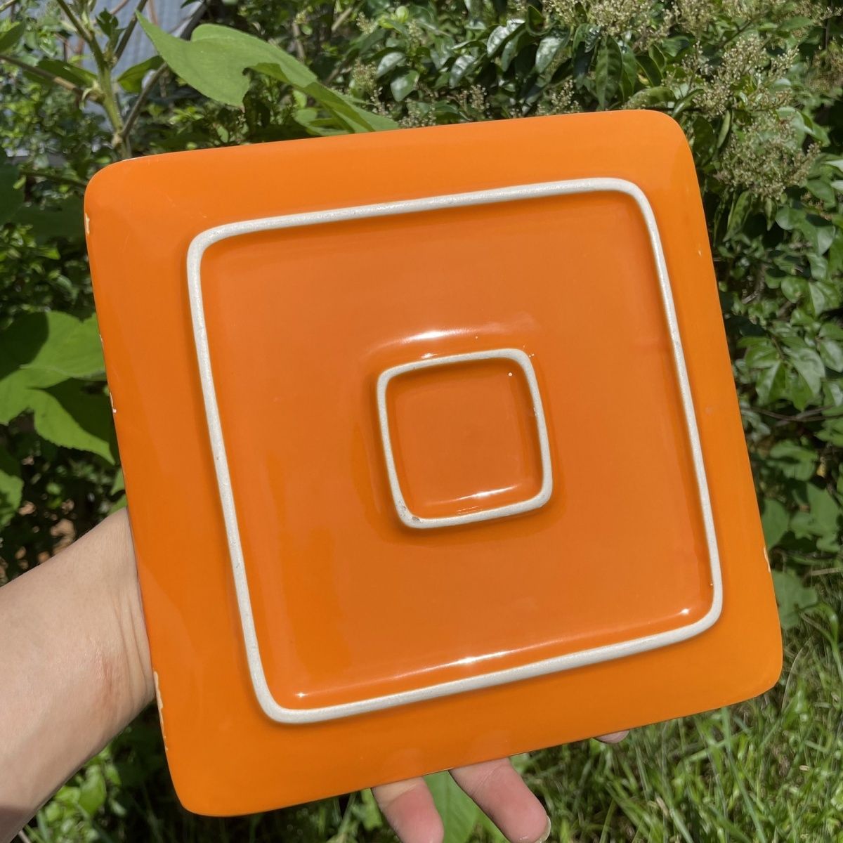 Haunted House Square Plate