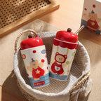 Ceramic Mug With Lid Straw