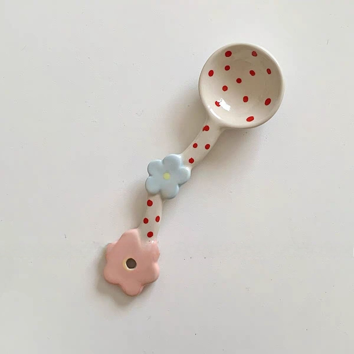 Polka Dot Ceramic Cutlery