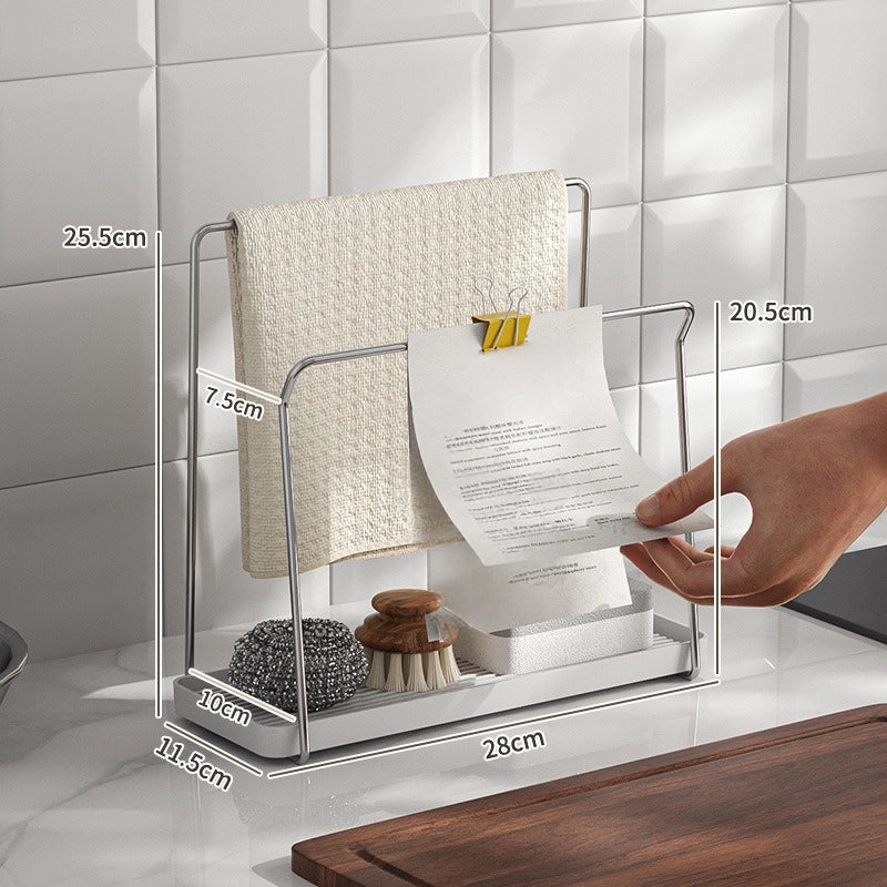 Stainless Steel Multifunctional Rag Rack