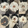 Korean Bow Scrunchie Set