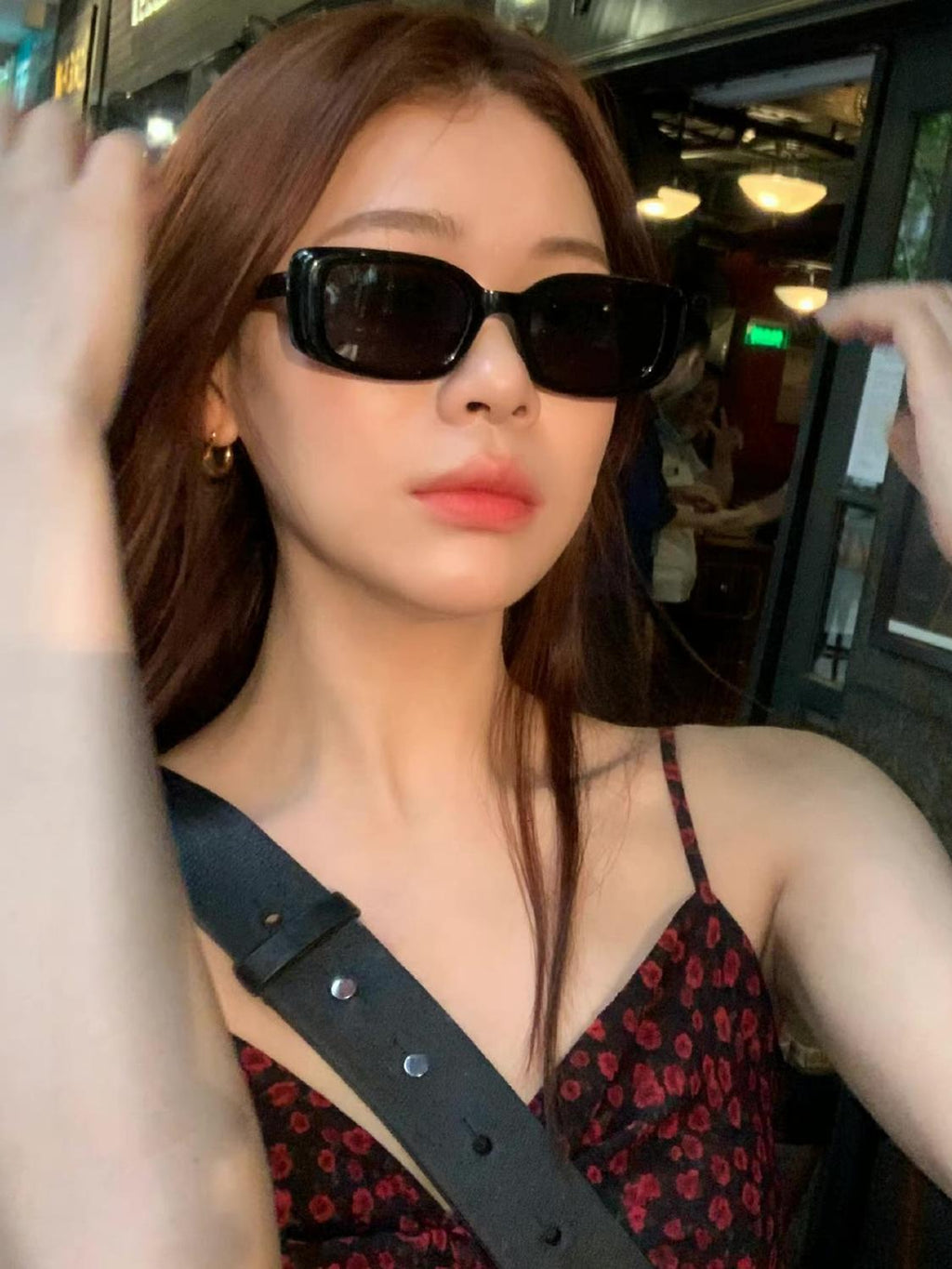 Retro Square Slim Sunglasses - Modomu