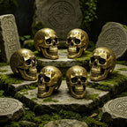 Engraved Skull Ornament