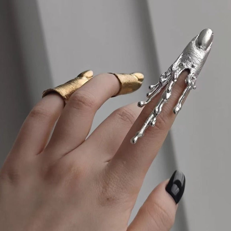Sculptural Armour Ring