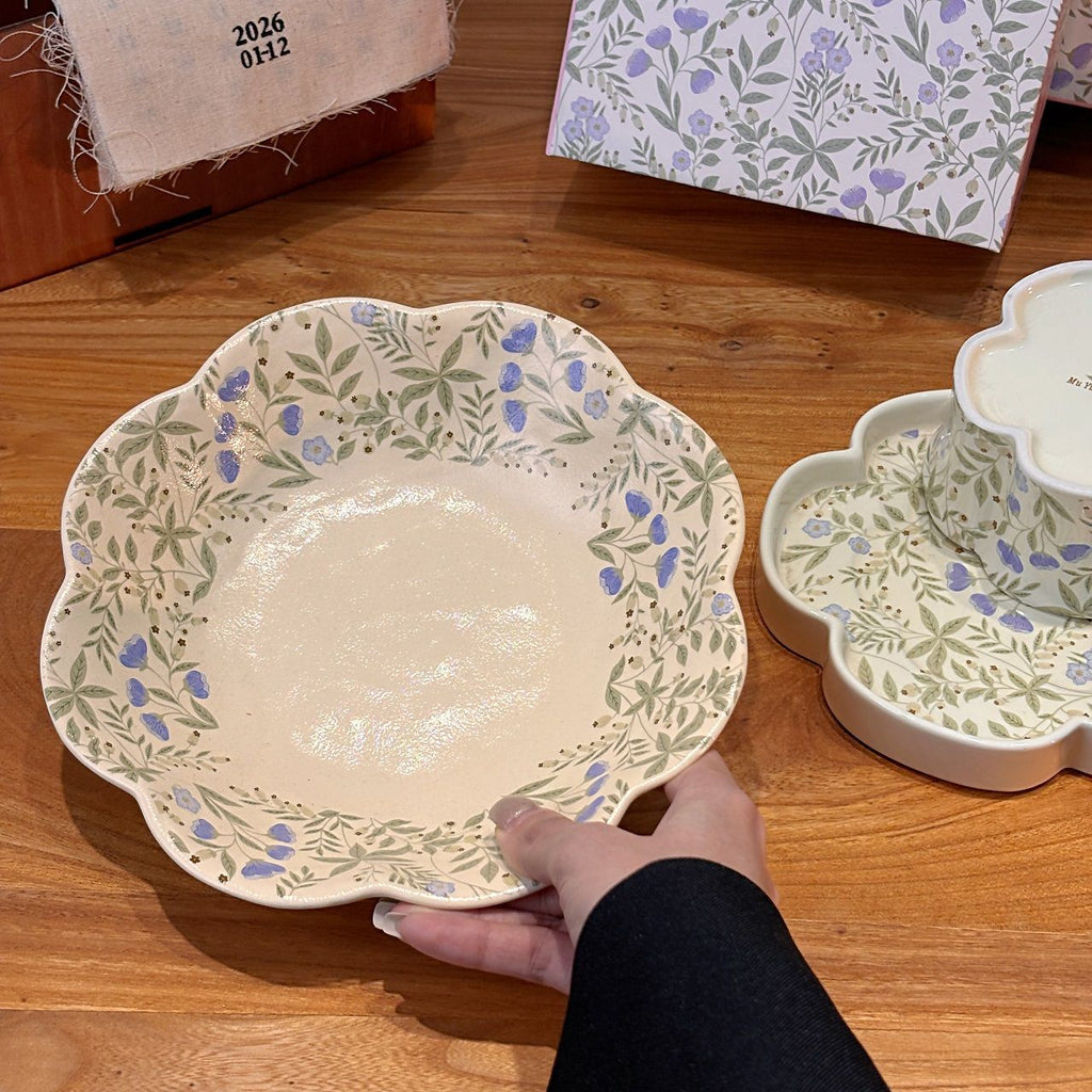 French Floral Ceramic Tableware