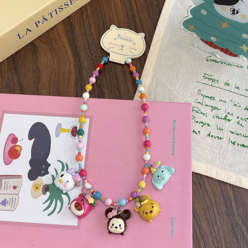 Kids Cartoon Beaded Necklace - Modomu