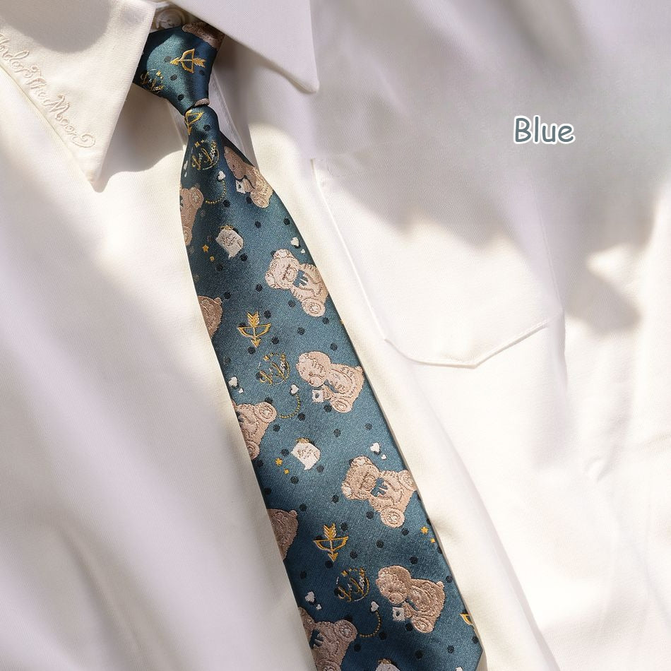 Bear Motif Fashion Necktie - Modomu
