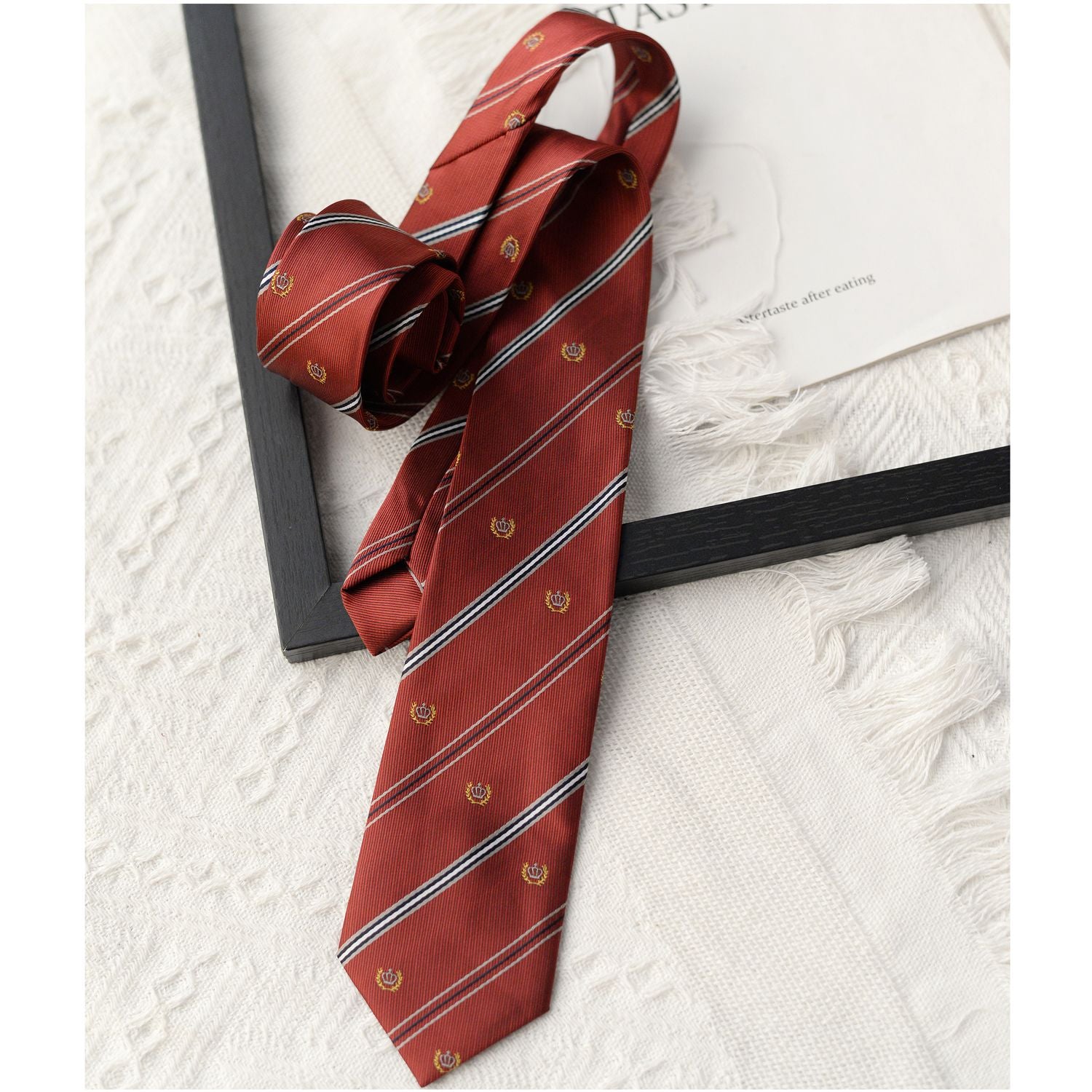 College Stripe Uniform Tie - Modomu