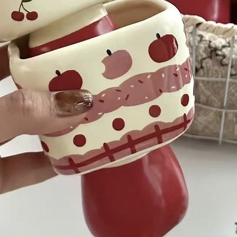 Ceramic Dessert Cup with Handle - Modomu