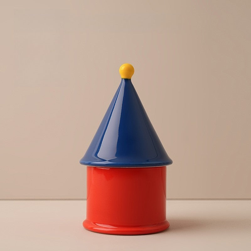 Ceramic Floss Tube Desk Decor